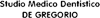 Scheda Azienda STUDIO MEDICO DENTISTICO DE GREGORIO