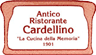 Scheda Azienda RISTORANTE CARDELLINO