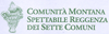 Scheda Azienda COMUNITA' MONTANA SPETTABILE REGGENZA DEI SETTE COMUNI