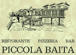 Scheda Azienda RISTORANTE LA BAITA di VANACORE ANTONIO