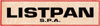 Company Sheet LISTPAN spa