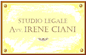 Scheda Azienda STUDIO LEGALE CIANI di CIANI AVV. IRENE