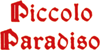 Scheda Azienda RISTORANTE PICCOLO PARADISO