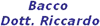 Company Sheet BACCO DR. RICCARDO
