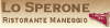 Company Sheet LO SPERONE - RISTORANTE MANEGGIO