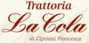 Scheda Azienda TRATTORIA LA COLA di CIPRIANI FRANCESCA