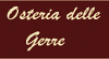 Scheda Azienda RISTORANTE TRATTORIA OSTERIA DELLE GERRE di QUAINI EMANUELA