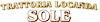Scheda Azienda TRATTORIA LOCANDA SOLE