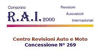 Scheda Azienda CONSORZIO R.A.I. 2000 - REVISIONI AUTOVEICOLI INTERNAZIONALI