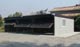 Garage in fibrocemento