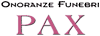 Logo di ONORANZE FUNEBRI PAX DI LAFFRANCHI DAVID