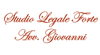Logo di STUDIO LEGALE AVV. GIOVANNI FORTE