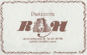 Logo di PASTICCERIA R.M.