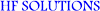 Logo di HF SOLUTIONS