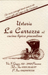 Logo di TRATTORIA LA CARROZZA