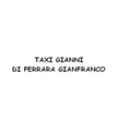 Logo di TAXI GIANNI