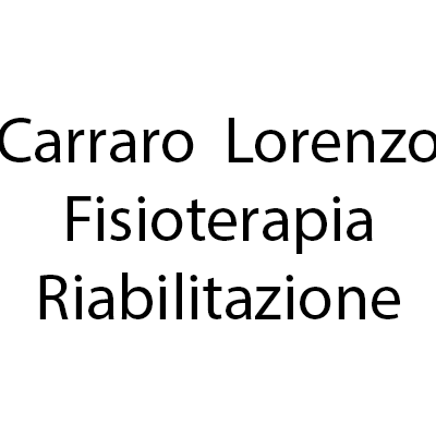 Logo di STUDIO DI FISIOTERAPIA E RIABILITAZIONE DI CARRARO LORENZO