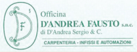 Logo di OFFICINA D'ANDREA FAUSTO snc