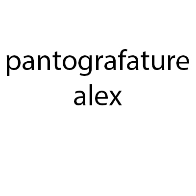 Logo di PANTOGRAFATURE ALEX