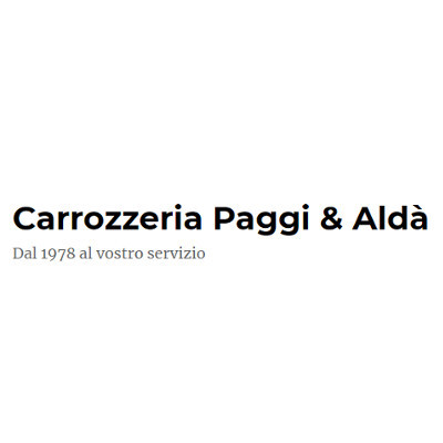 Logo di CARROZZERIA PAGGI E ALDÀ - CARROZZERIE AUTOMOBILI