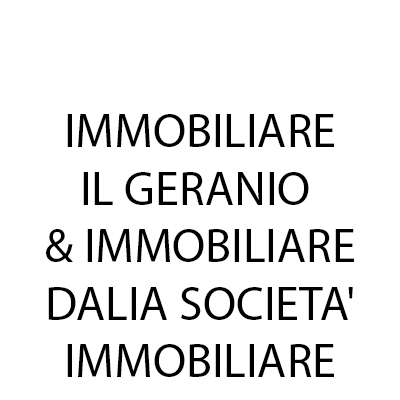 Logo di IMMOBILIARE IL GERANIO & IMMOBILIARE DALIA SOCIETA' IMMOBILIARE