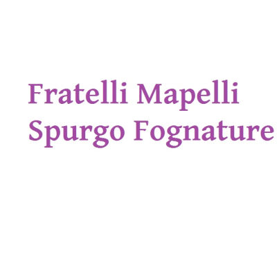 Logo di FRATELLI MAPELLI SPURGO FOGNATURE E POZZI NERI