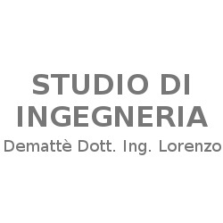 Logo di STUDIO DI INGEGNERIA DEMATTè DOTT. ING. LORENZO