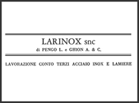 Logo di LARINOX - TAGLIO LASER