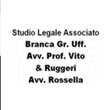 Logo di STUDIO LEGALE ASSOCIATO BRANCA AVV. VITO & RUGGERI AVV. ROSSELLA