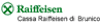 Logo di CASSA RAIFFEISEN DI BRUNICO SOC.COOP.R.L..