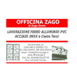 Logo di OFFICINA ZAGO - LAVORAZ. FERRO E ALLUMINIO