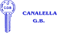 Logo di CANALELLA G. BATTISTA - VENDITA E DUPLICAZIONI CHIAVI
