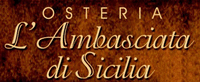 Logo di L'AMBASCIATA DI SICILIA RISTORANTE OSTERIA