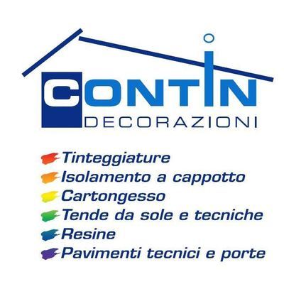 Logo di CONTIN DECORAZIONI TINTEGGIATURE CARTONGESSI
