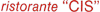 Logo di RISTORANTE CIS