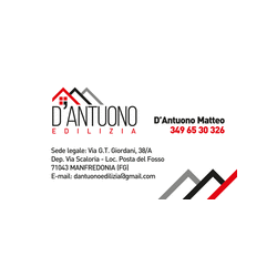Logo di D'ANTUONO EDILIZIA