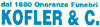 Logo di AGENZIA FUNEBRE KOFLER