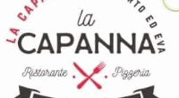 Logo di RISTORANTE PIZZERIA LA CAPANNA DI EVA E UMBERTO