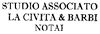 Logo di STUDIO NOTARILE ASSOCIATO LA CIVITA & BARBI
