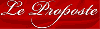 Logo di LE PROPOSTE