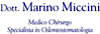 Logo di MEDICO CHIURGO SPECIALISTA IN ODONTOSTOMATOLOGIA DOTT. MARINO MICCINI