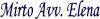 Logo di MIRTO AVV. ELENA