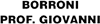 Logo di BORRONI PROF. GIOVANNI