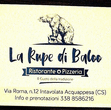 Logo di LA RUPE DI BALOO - RISTORANTE PIZZERIA