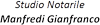 Logo di NOTAIO MANFREDI
