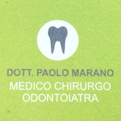 Logo di DOTT. PAOLO MARANO - MEDICO CHIRURGO ODONTOIATRA