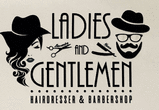 Logo di LADIES AND GENTLEMEN                            ''HAIRDRESSER AND BARBERSHOP''