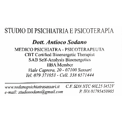 Logo di DR. ANTIOCO SODANO PSICHIATRA - PSICOTERAPEUTA
