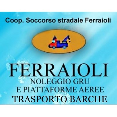 Logo di FERRAIOLI NOLEGGIO GRU - TRASPORTO BARCHE - TRASPORTI ECCEZIONALI