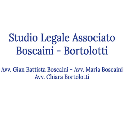 Logo di STUDIO LEGALE ASSOCIATO AVVOCATI BOSCAINI - BORTOLOTTI